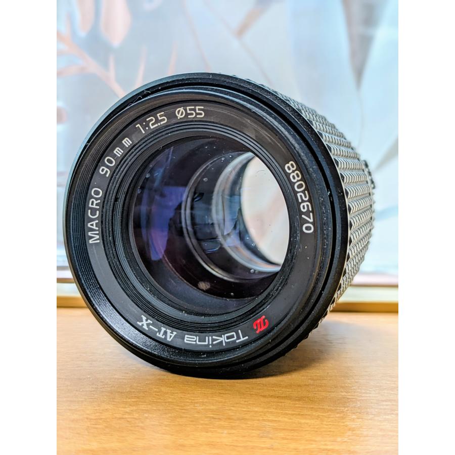 希少 美品 Tokina AT-X MACRO 90mm f2.5 OMマウント オリンパス（OLYMPUS） オールドレンズ トキナー TOKINA AT-X MACRO