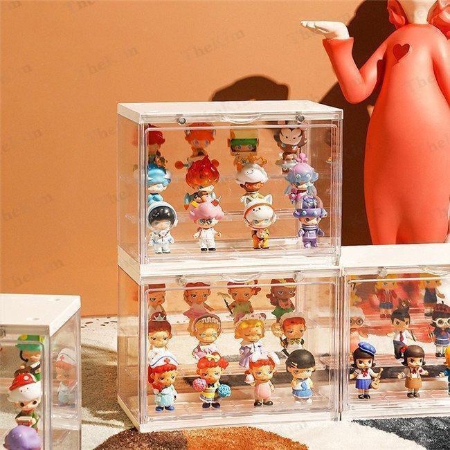 フィギュアケース 棚 アクリル 大型 コレクションボックス 横長
