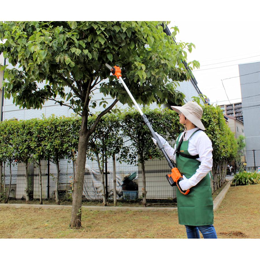 YARD FORCE（ヤードフォース） ロング工具収納バッグ付 高枝