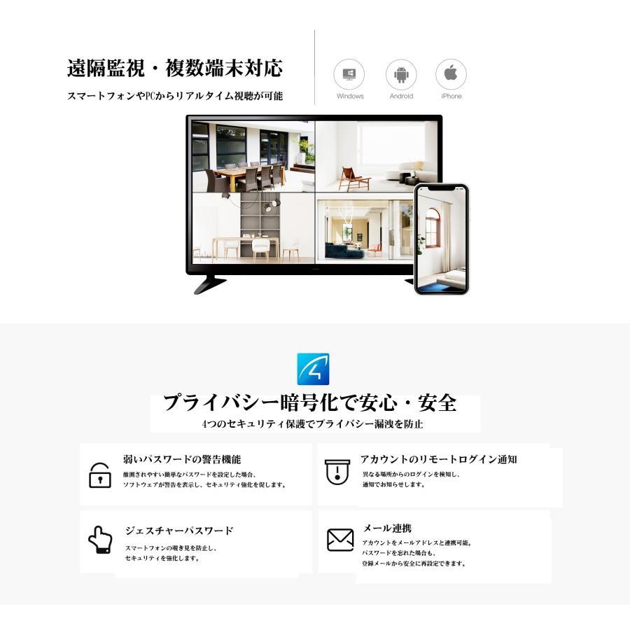 見守りカメラ C38S-P パンチルト対応 WiFi 人物検知 動体検知 ナイトビジョン 双方向音声 ペットカメラ 防犯カメラ PSE 技適 6ヶ月保証 | VSTARCAM | 05