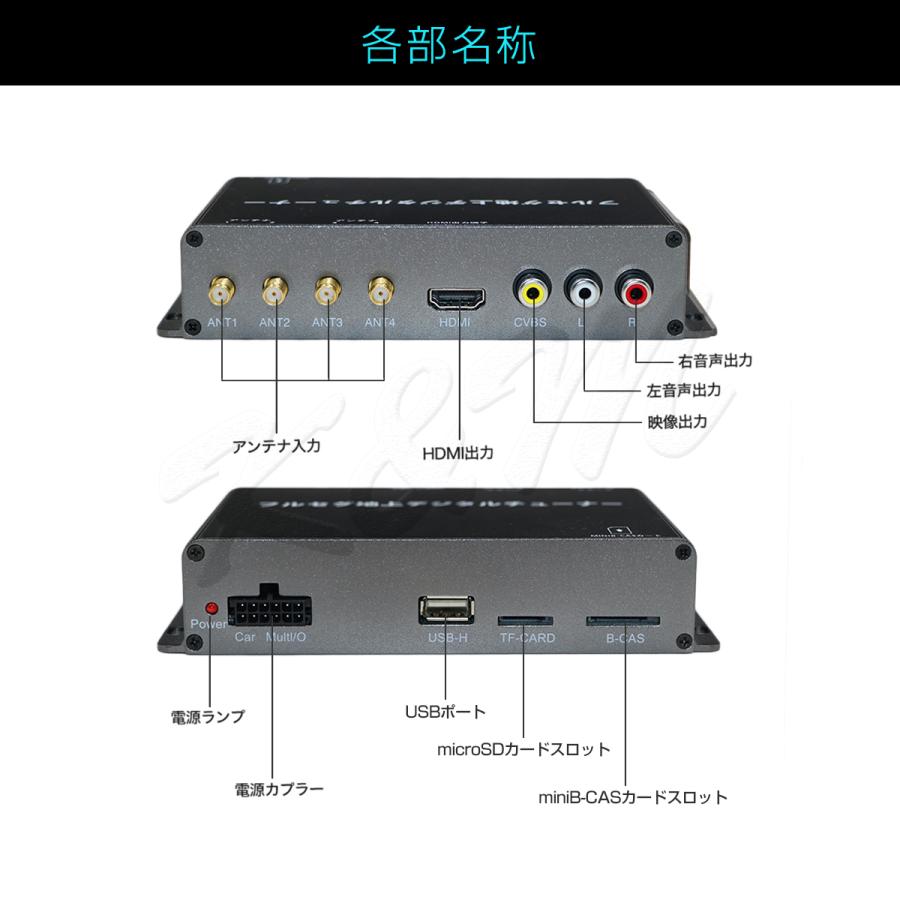 MITSUBISHI互換性あり社外品 パジェロ シリーズ 地デジチューナー