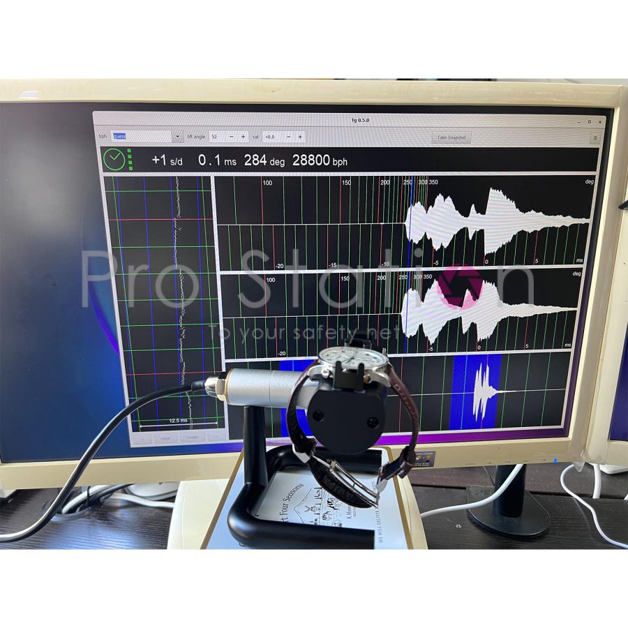 機械式時計 タイムグラファー 歩度測定器 PC接続 腕時計精度測定 日差