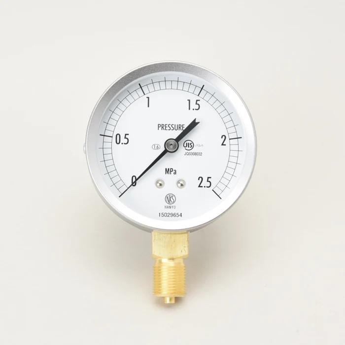 圧力計 75Φ×2.5MPa 3分 防災 消防設備 業務用 水圧 試験機 点検用具