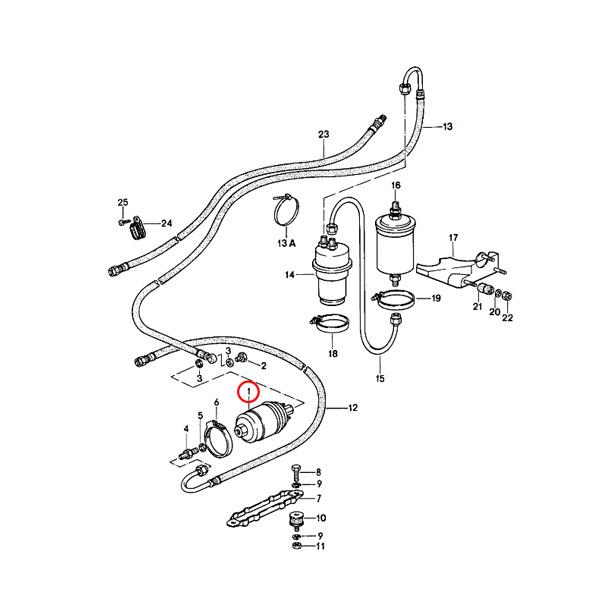 PORSCHE Porsche ポルシェ 911 1977〜1990年式 燃料ポンプ