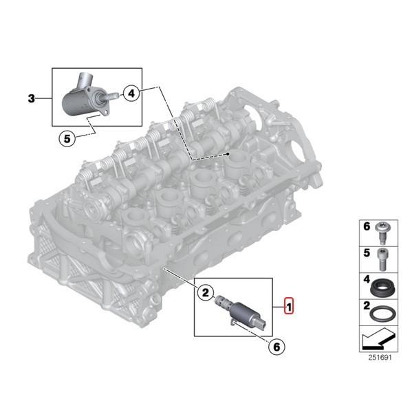 Bmw 1シリーズ F20 カムシャフトソレノイドバルブ バリアブルタイミング N13 エンジン用 11368610388 11367604292 11367587760 116i 118i 120i 11368610388 1 プロテックオートストア 通販 Yahoo ショッピング