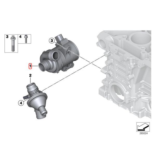 BMW BMW X1/E84 X3/F25 Z4/E89 sDrive20i xDrive20i 電動ウォーター