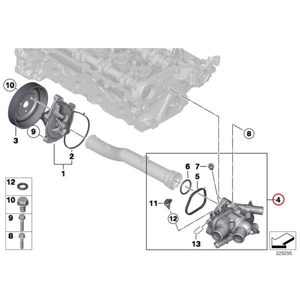 MINI（ミニ） BMW MINI R56 R55 R57 R58 R59 R60 サーモスタット