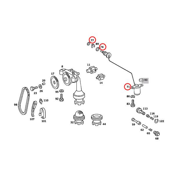 Mercedes-Benz（メルセデス・ベンツ） 純正OEM HELLA製 ベンツ W126