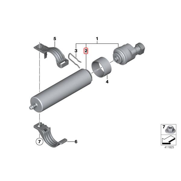 BMW F11 ワゴン 523d 燃料フィルター/フューエルフィルター 13327811227 13327811401 13327788700 13327822499｜protechauto｜02