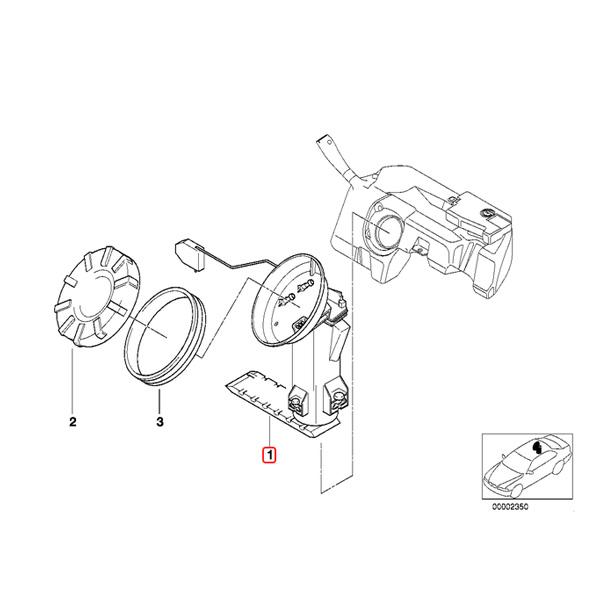 BMW Z3/E36 3.0i 燃料ポンプ/フューエルポンプ ASSY 16146756323｜protechauto｜02