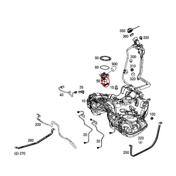 ベンツ Sクラス W222 セダンロング S550 S63AMG 燃料ポンプ/フューエルポンプ リペアキット 2224700094｜protechauto｜02