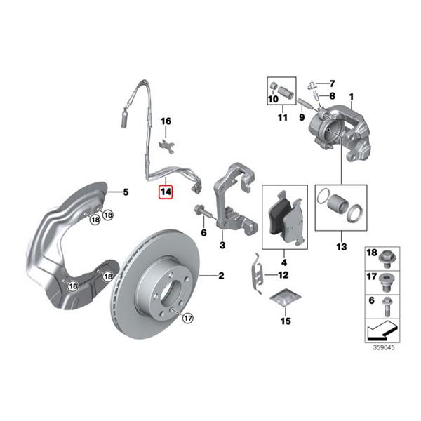 BMWe89z4純正ブレーキパッド新品 BMW 全国送料200円 BMW Z4/E89 sDrive20i フロント ブレーキパッド