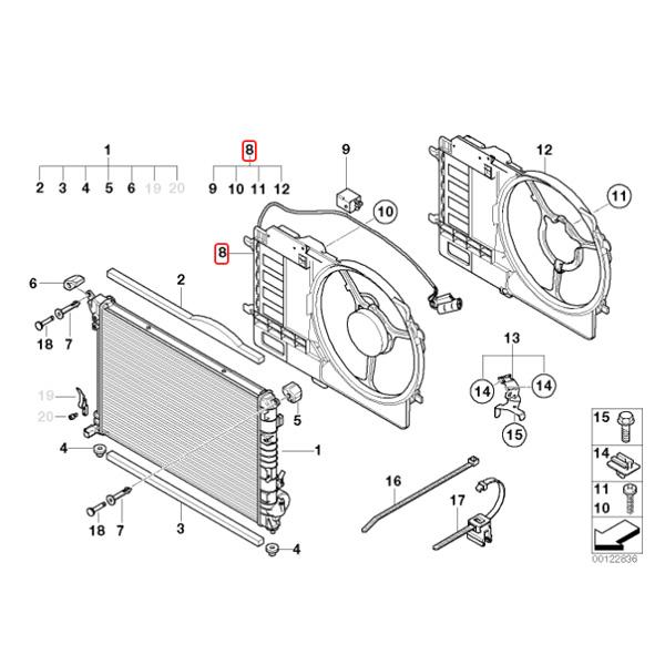 MINI 純正OEM ACM製 BMW ミニ R50 クーパー Cooper ワン One 1.6i 電動  