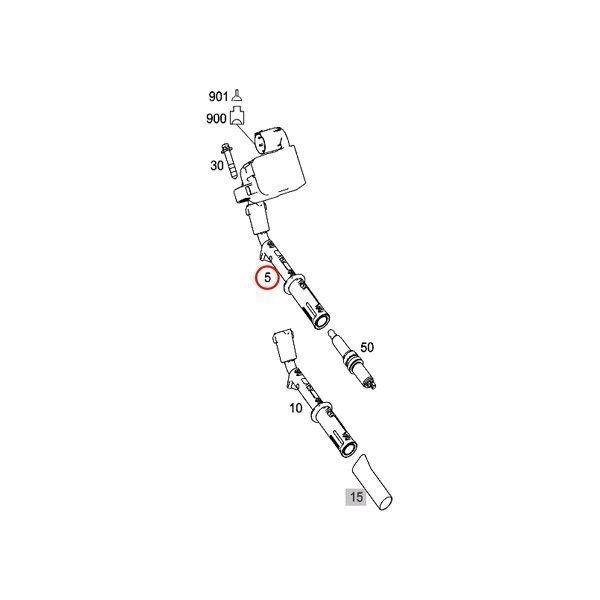 純正OEM BERU製 ベンツ X166 X204 W251 GL550 GL63AMG GLK350 R350 イグニッションコイル 2761500080 2769060260 2769063500 2769060501｜protechauto｜02