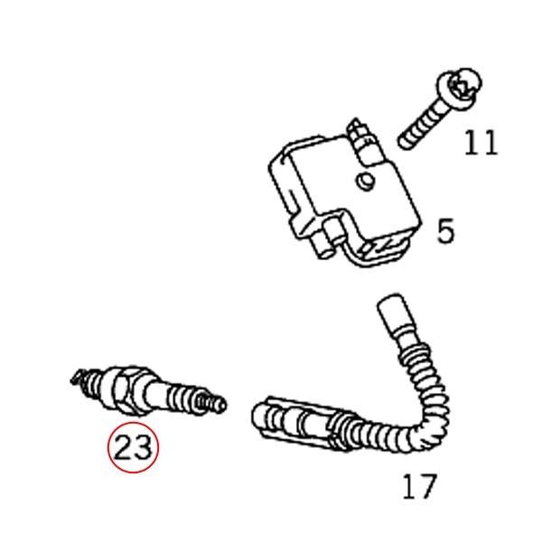 BOSCH（ボッシュ） 純正OEM BOSCH製 ベンツ Mクラス W163 イリジウム