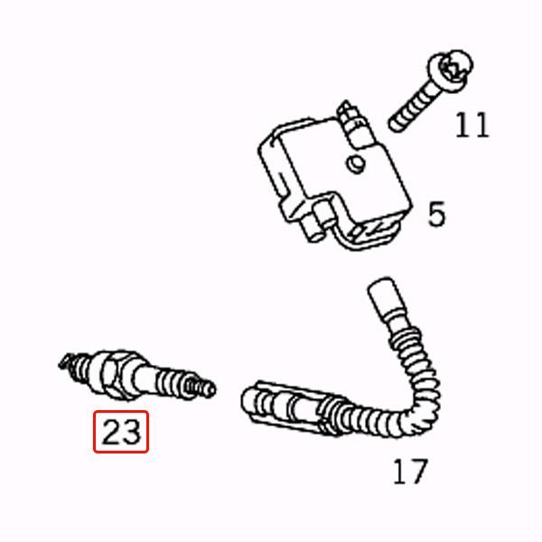 BOSCH（ボッシュ） 純正OEM BOSCH製 ベンツ Gクラス W463 スパーク