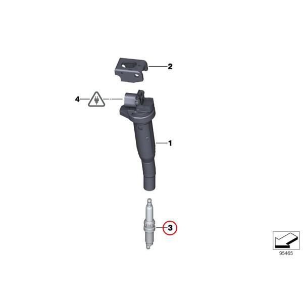 BOSCH製 BMW 7シリーズ E65 740i 750i 750Li スパークプラグ N46 N46N N62 N62N エンジン用 12122158252 12120032134 12120032135｜protechauto｜02