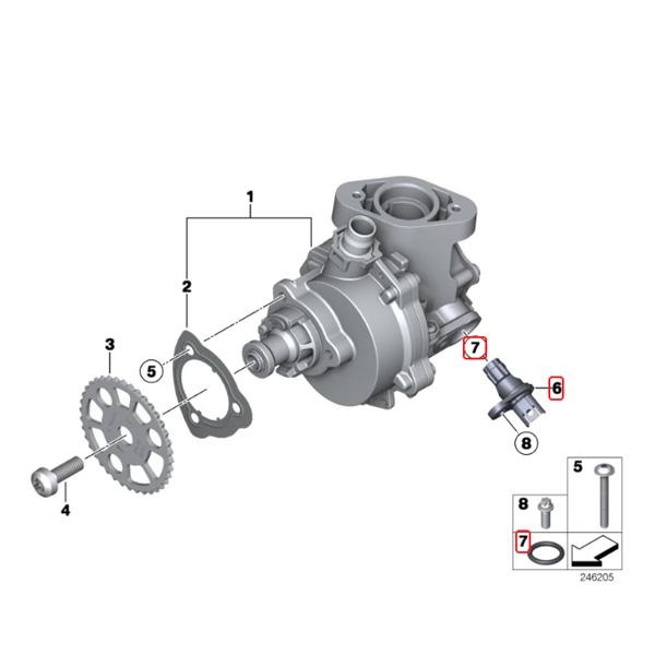 BREMI製 BMW E65 E66 F01 F04 F02 740i 740Li 750i 750Li 760Li ActiveHybrid7 7L カムシャフトセンサー 13627525014 13627558518｜protechauto｜03