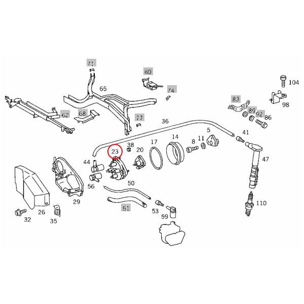 BREMI製 ベンツ Eクラス W124 ディストリビューターキャップ M119 V8エンジン 1191580102 400E E400 E500｜protechauto｜02