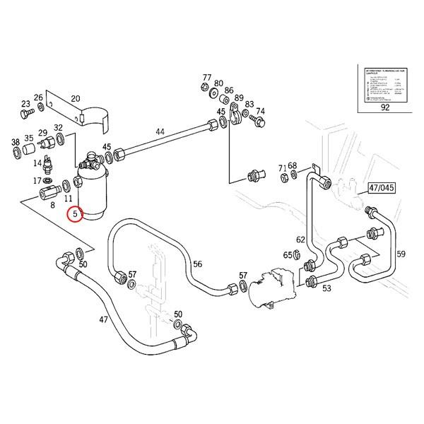 DENSO デンソー ベンツ Gクラス W463 300GE G320 G500 G550 AC/エアコン レシーバードライヤー/リキッドタンク 4635000249｜protechauto｜02