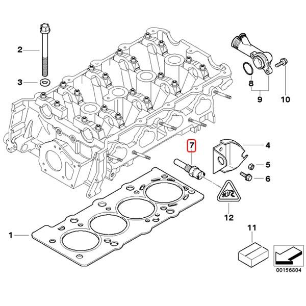 全国送料200円 FACET BMW X5/E53 Z3/E36 3.0i 4.4i 4.6is 4.8is 1.9 2.2i 2.8 Mクーペ Mロードスター 水温センサー エンジン側 13621703993｜protechauto｜06