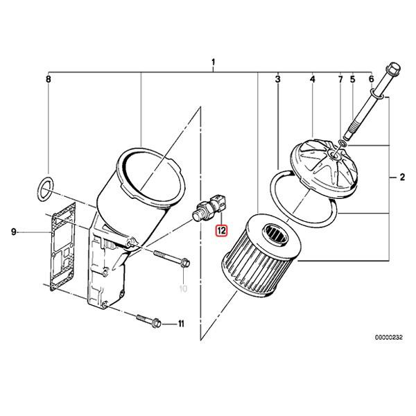 FAE製 BMW E24 E63 E64 E31 オイルプレッシャーセンサー/圧力センサー 12611730160 12611710509 12617568480 635CSi 630i 645Ci 650i 840Ci｜protechauto｜04