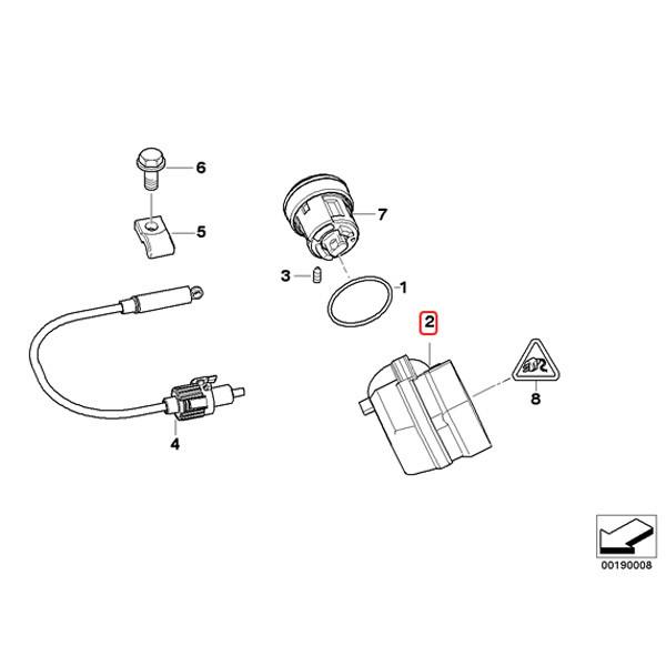 febi bilstein製 BMW E46 イグニッションスイッチ 61326901961 318i320i323i325i328i330i330xi318Ci328Ci330Ci316ti318ti M3 M3CSL｜protechauto｜03