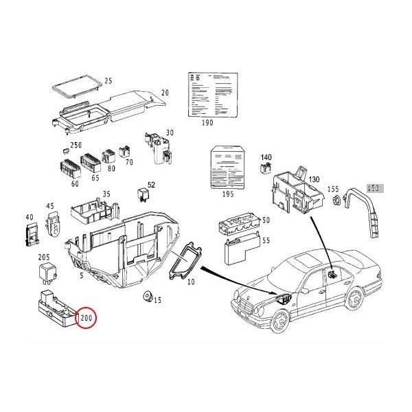 ベンツW210用バラストセット ベンツW210用バラストセット