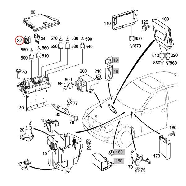 Mercedes-Benz（メルセデス・ベンツ） 純正OEM HELLA製 ベンツ W221