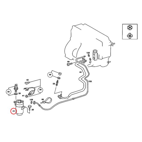 Mercedes-Benz（メルセデス・ベンツ） 純正OEM MAHLE-BEHR製 ベンツ