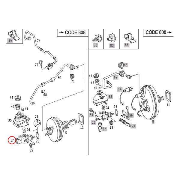 Mercedes-Benz（メルセデス・ベンツ） Metelli製 ベンツ W201 190E 2.3
