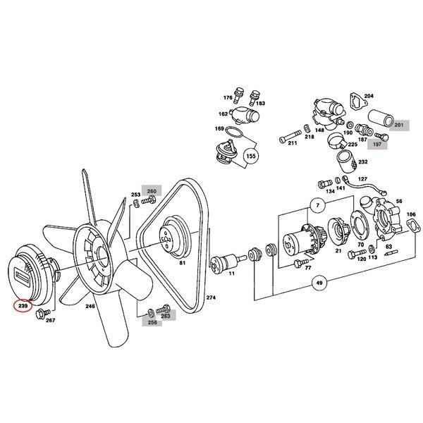 Mercedes-Benz（メルセデス・ベンツ） マイレ製 ベンツ W116 W126 R107