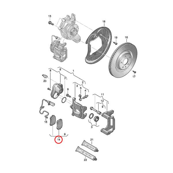 アウディ純正 S5 F5 ブレーキパッドフロント/リアセット アウディ純正 S5 F5 ブレーキパッドフロント/リアセット 【公式通販】
