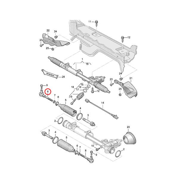 Audi MEYLE AUDI アウディ A6 4F/C6 平成16〜23年式 フロント