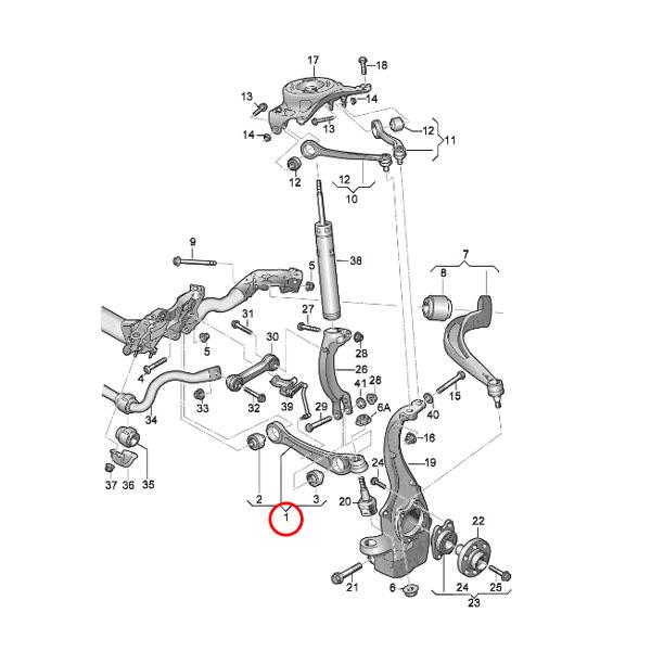 Audi（アウディ） MEYLE製 A7/S7/RS7 4G Q5/SQ5 8R フロント