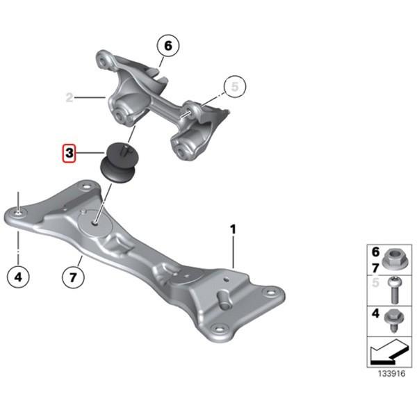 MEYLE製 BMW Z3/E36 2.0 2.2i 2.5i 3.0i 3.0si Mロードスター Mクーペ オートママウント/ミッション ...