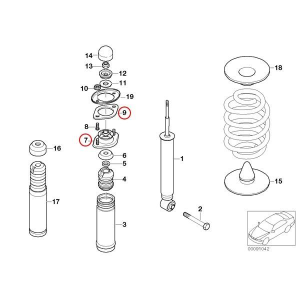 BMW MEYLE BMW E46 318i 320i 323i 325i 328i 330i 330xi 318Ci 328Ci