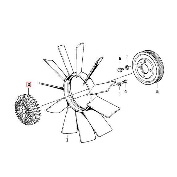 MEYLE製 BMW Z3 ロードスター 1.9 ファンクラッチ/ファンカップリング 11521723918 11521706619｜protechauto｜02