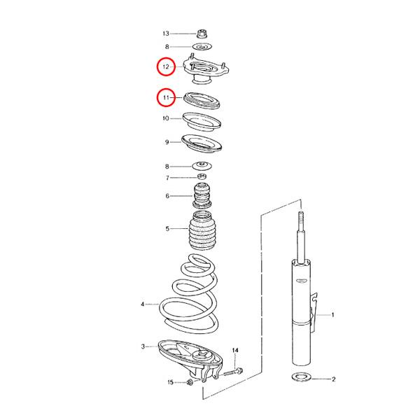 PORSCHE（ポルシェ） MEYLE製 911 996型 H9〜17年式 フロント