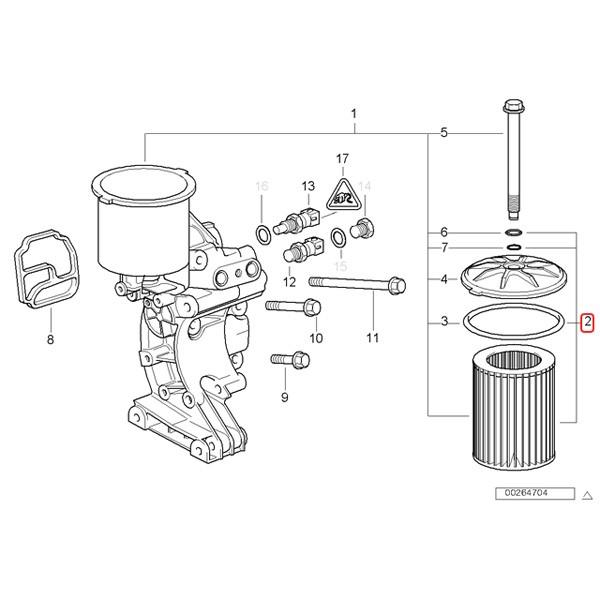 Purflux製 BMW 3シリーズ E36 M3B M3C エンジンオイルフィルター/エンジンオイルエレメント 11427833769｜protechauto｜02