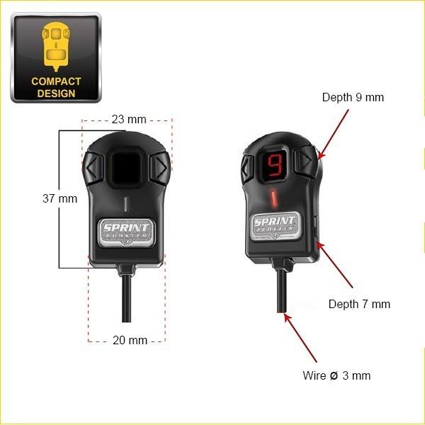 SPRINT BOOSTER ベンツ各モデル対応　スロットルコントローラー ベンツ スプリントブースター ＜ ベンツパーツ専門プロテック