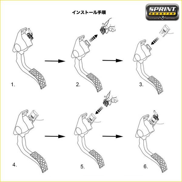 FORD フォード KA 2008年〜2010年 SPRINT BOOSTER スプリントブースター スロットルコントローラー/スロコン RSBI121 Ver.3｜protechauto｜03