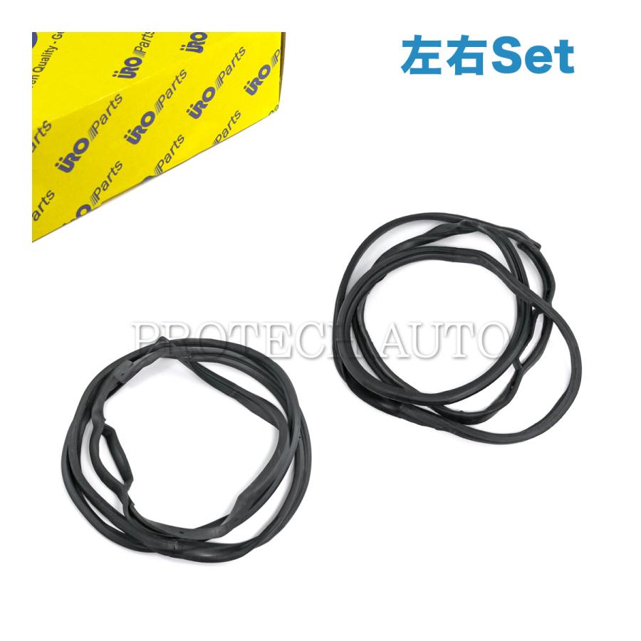 URO製 ベンツ W123 230 230E 240D 250 リアドア ウェザーストリップ 左右セット 1237300178 1237300278 | Mercedes-Benz