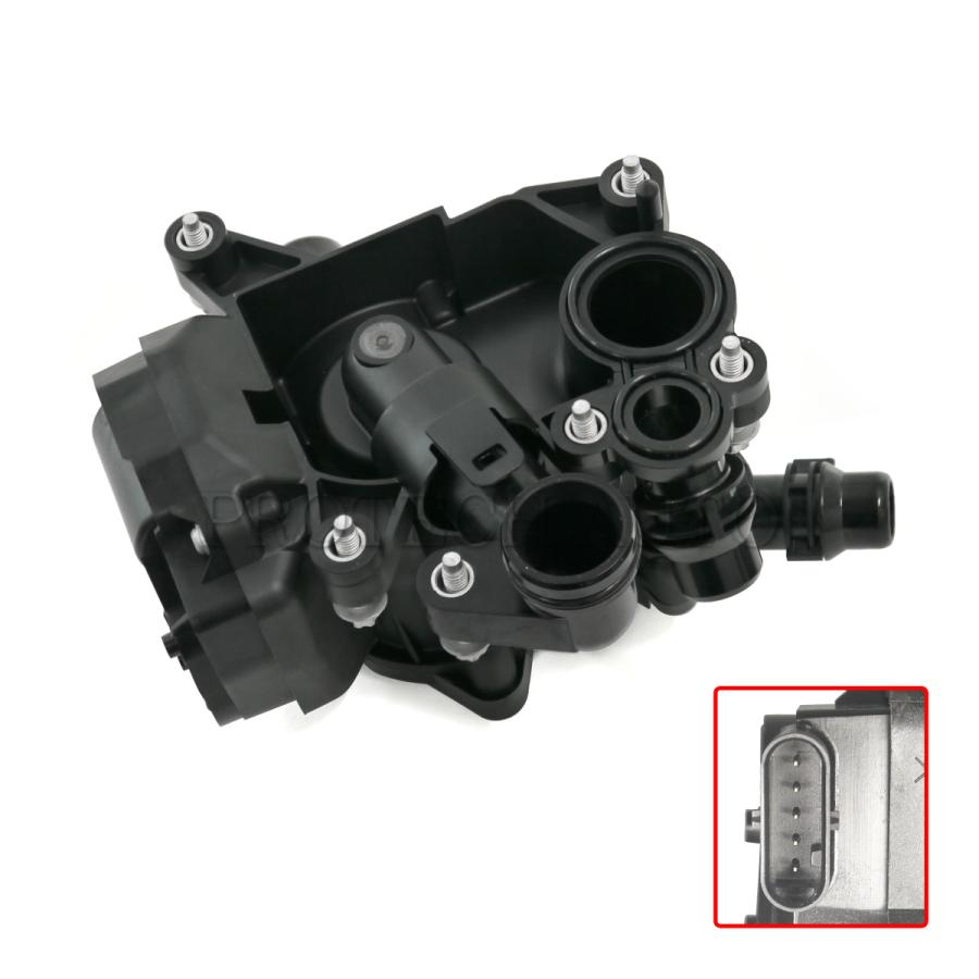 BMW X3/G01 xDrive20i ウォーターポンプ ASSY キャリア付き＆サーモスタット B48 11517644809 11518638026 11518575695 11537644811 | BMW | 04