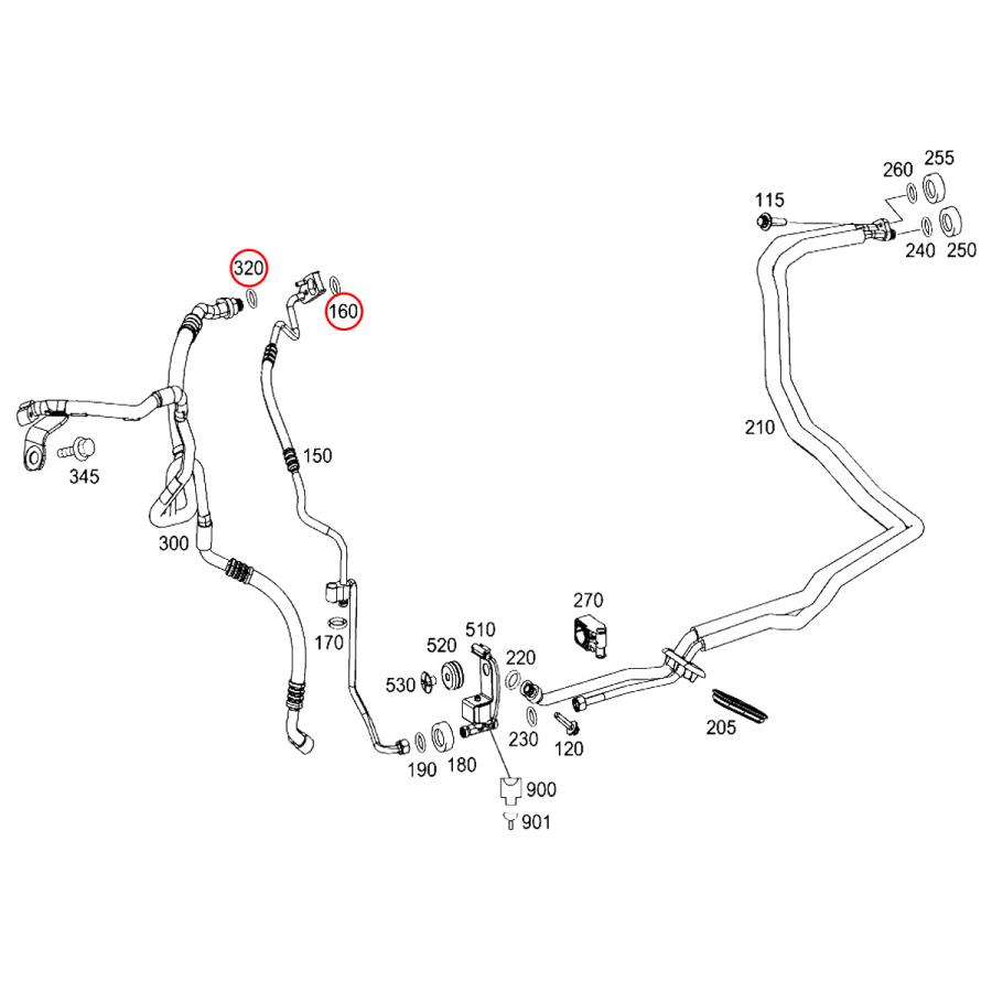 [優良品]ベンツ W219 CLS350 CLS500 CLS550 CLS55AMG CLS63AMG エキスパンションバルブ Oリング付き 2308300184 |  | 02