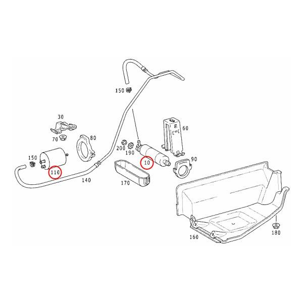 ベンツ R170 SLK230 SLK320 SLK32 燃料ポンプ＆燃料フィルター 0004706094 0004709594 0004705994 0024773001 0024773101 0024776401 |  | 01