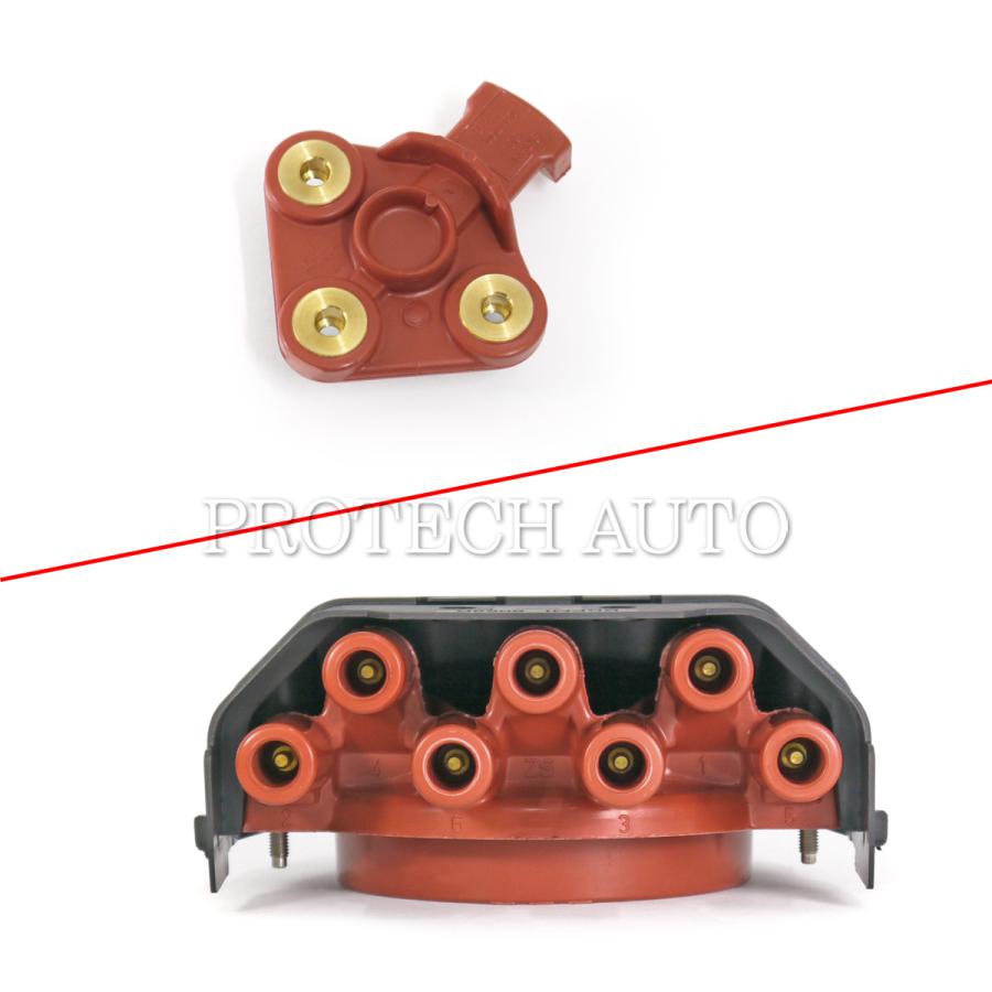 BREMI BMW E28 E34 E31 デスビキャップ＆ローター 12111725070 1235522365 12111734110 12111284446 520i 525e 535i M5 M535i 850i 850CSi | BMW | 02