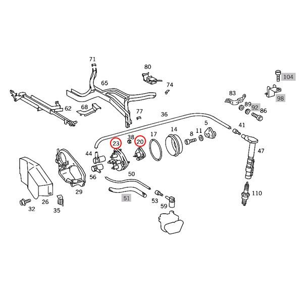 [優良品]ベンツ R129 C140 ディスビキャップ＆ローター 1191580102 1191580331 1191580131 1191580231 1234332422 500SL SL500 CL500 | Mercedes-Benz | 01