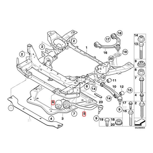MEYLE製 BMW X5/E70 3.0si/xDrive30i 4.8i/xDrive48i フロント プルストラットアーム 左右セット HD(強化版) 31126773949 31126773950 | BMW | 01