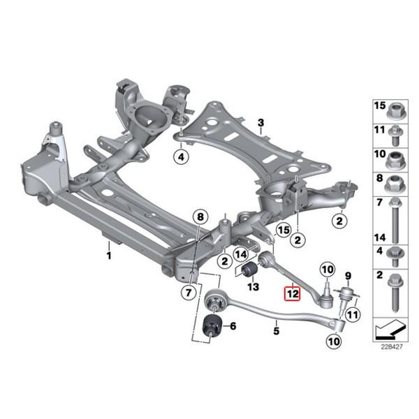 マイレ製 BMW X3/F25 xDrive28i 35i フロント ロアアーム/コントロールアーム 左右セット 31126787669 31126787670 | BMW | 01